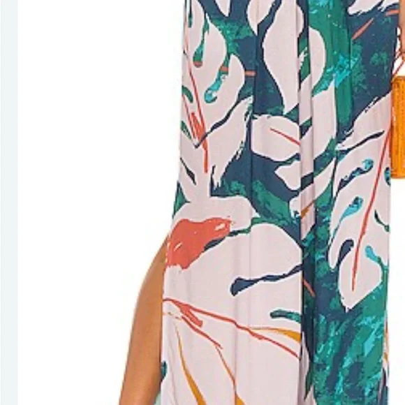 Maaji Tropical Print Wide Leg Pants - Picture 3 of 8